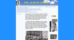 Desktop Screenshot of judithdurham.org.uk